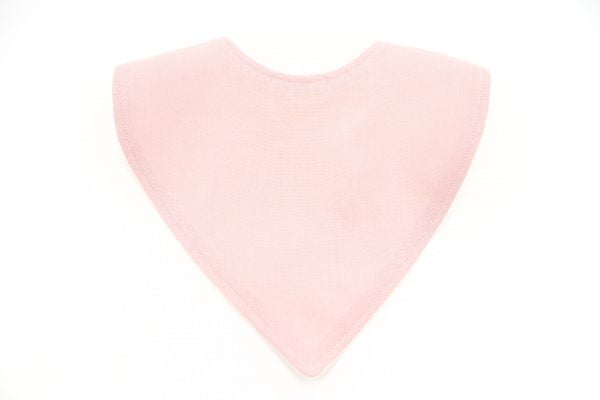 Dusty rose - dribble bib
