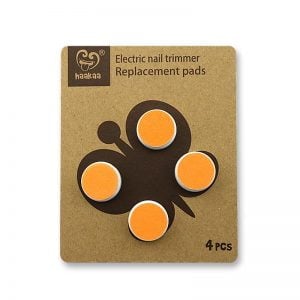 Haakaa nail replacement pads - Orange - 12+ months