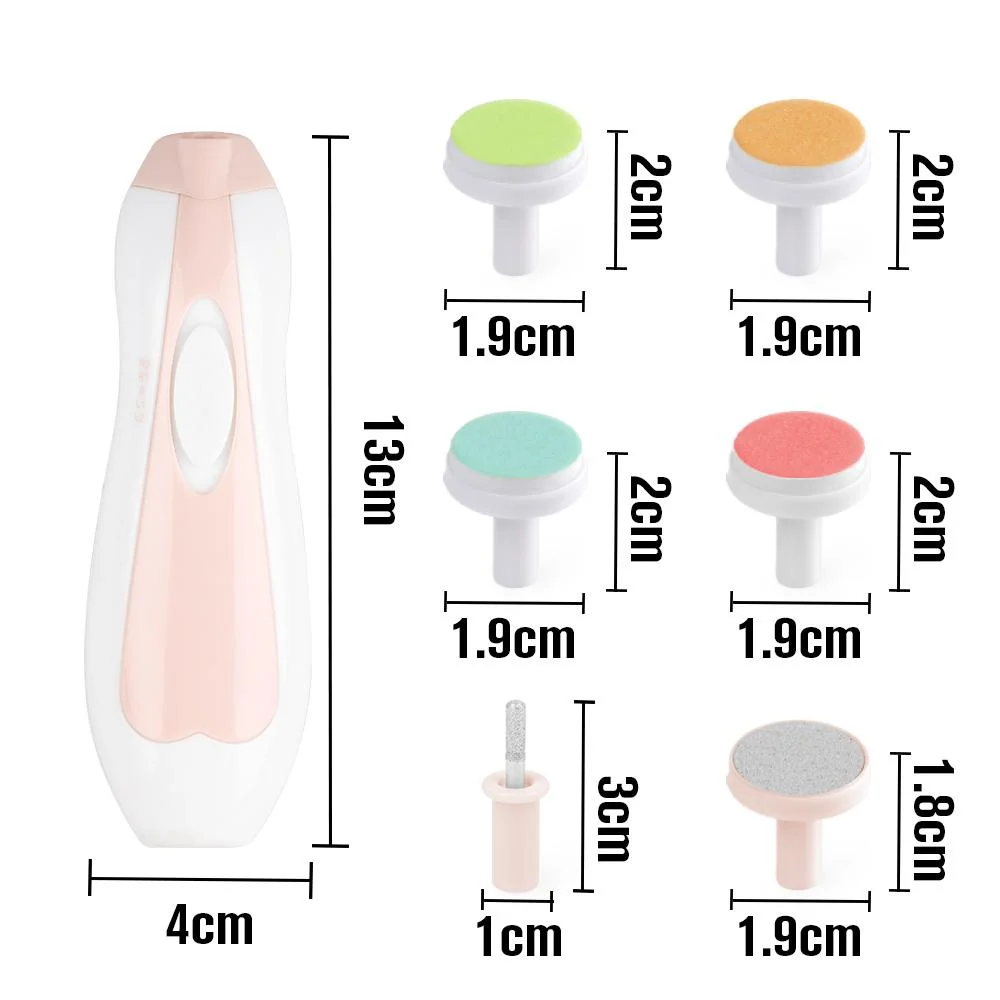 Size of pads for Haakaa baby nail care set