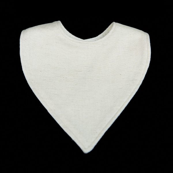 Dribble bib - Ivory