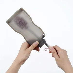 Haakaa Silicone Cleaning Brush cleaning storage bag