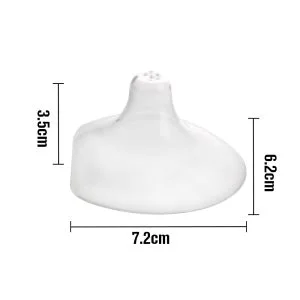  Haakaa Silicone Nipple Shields 2pk : Baby