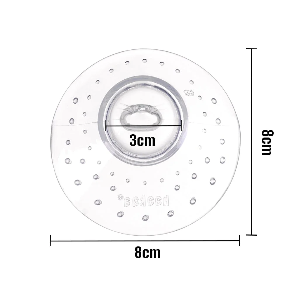 MHK083 - Round orthodontic teat size from above