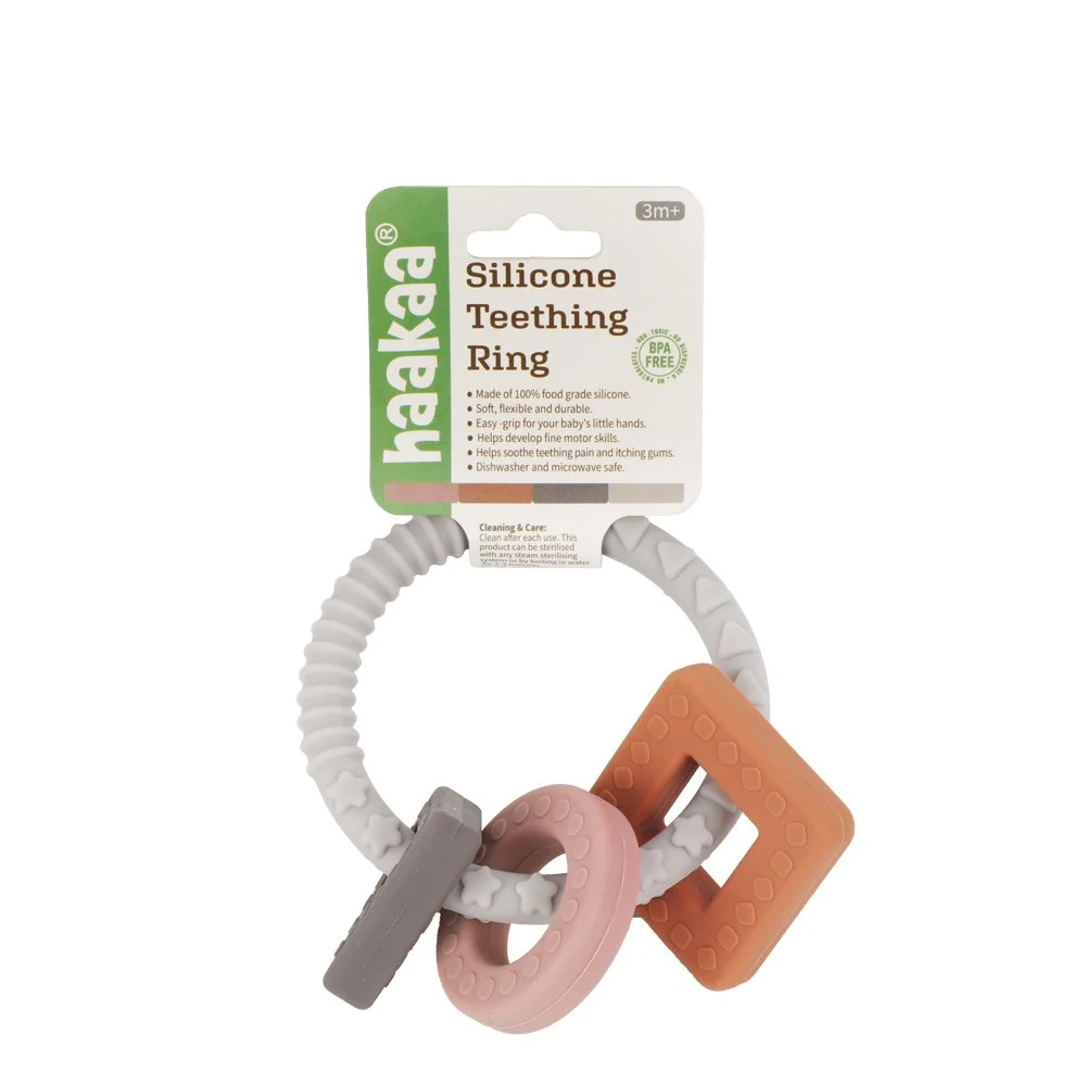 Haakaa Silicone Teething Ring - Image 3