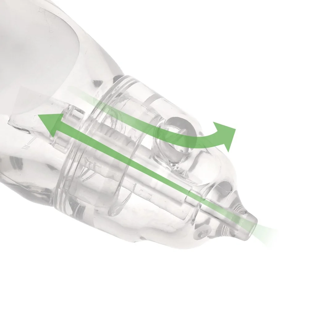Haakaa silicone penguin nasal aspirator dual valve