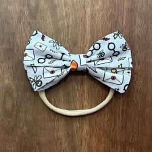 Butterfly bow headband - Wizards and magic